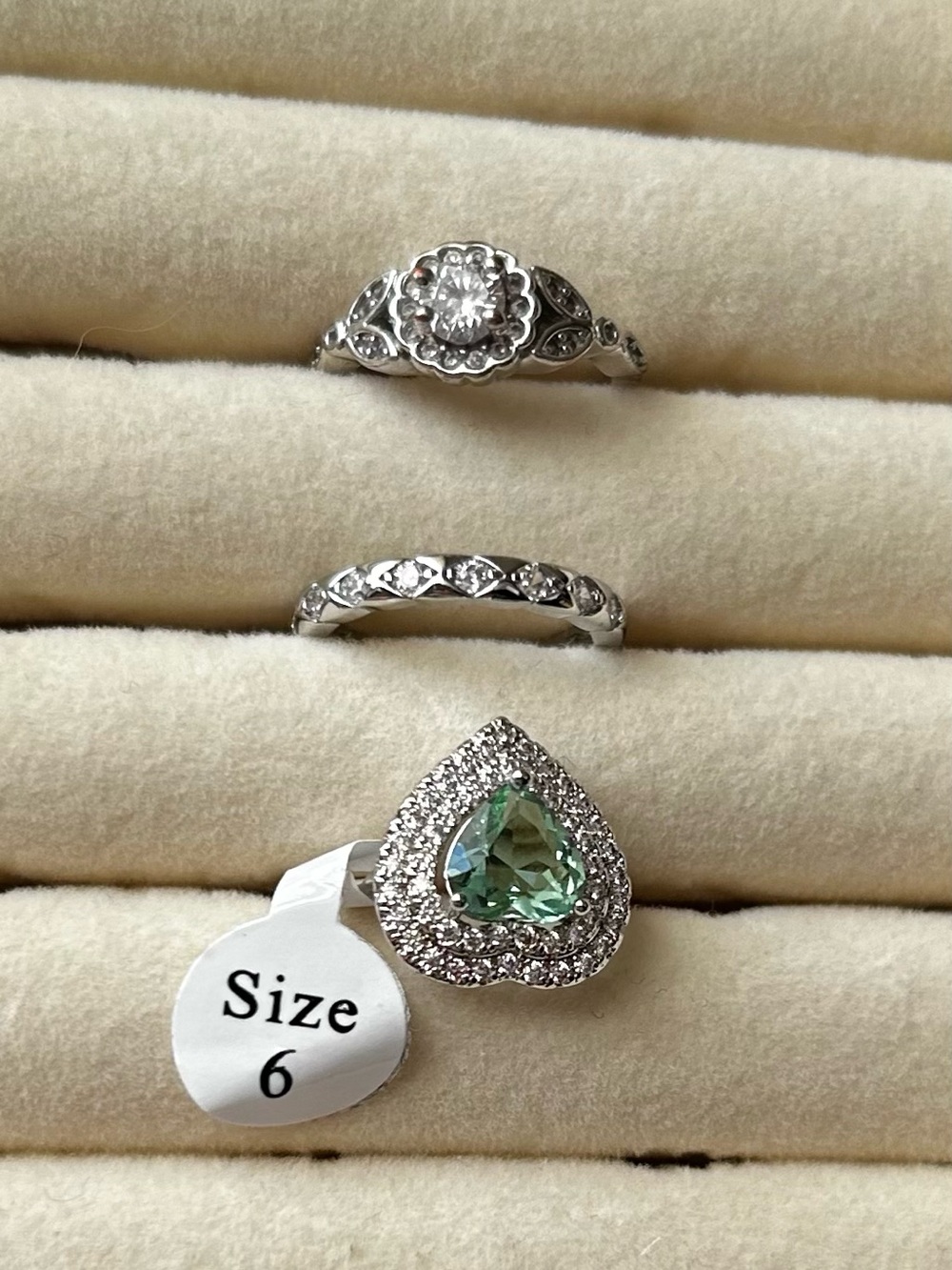 Bundle of size 6 rings NWT - Picture 7 of 7